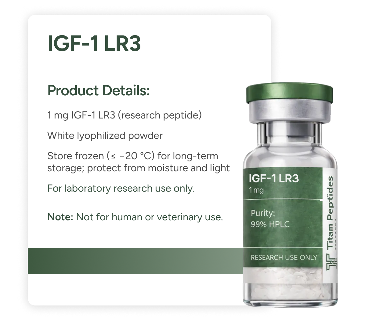 IGF-1 LR3 Peptide