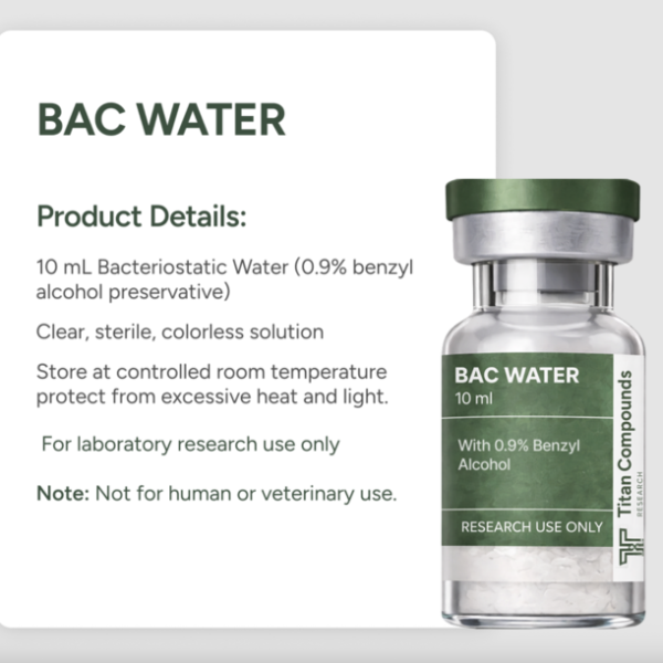 bac water 10 ml